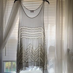 Lace free people dress